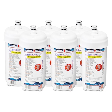 American Filter Co AP51701 Water Filters (made by Model # AFC-CH-104-9000S Comparable to 3M AquaPure AP51701), 6PK AFC-CH-104-9000S-6p-4957